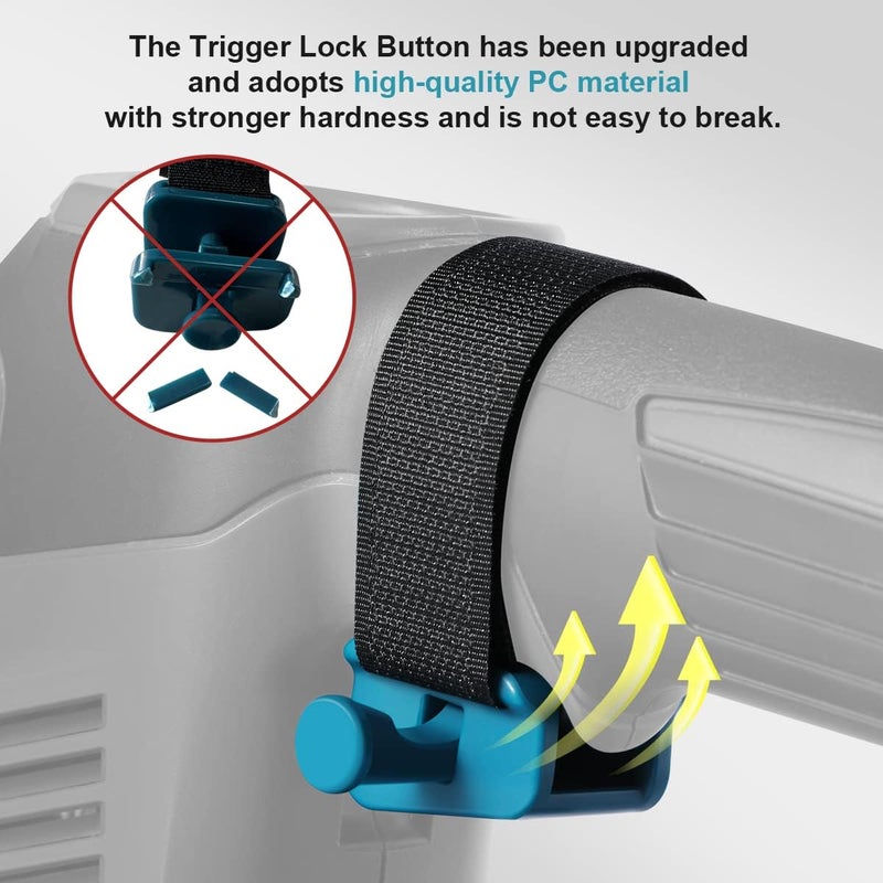 Lenink Trigger Lock Button Compatible with Makita DMP180Z, Power Button On/Off Control Clamp Lock Compatible with Makita Cordless Inflator Air Compressor - Image 4